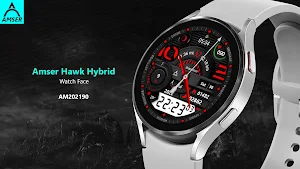 Amser Hawk Hybrid Watchface Screenshot 1