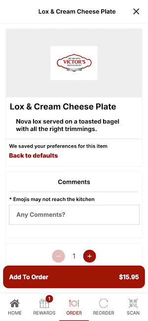 Victor's Deli & Restaurant Screenshot 1