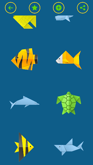 Origami Fish & Aquatic Animals Screenshot 3