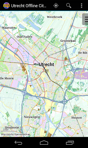 Utrecht Offline City Map Screenshot 0