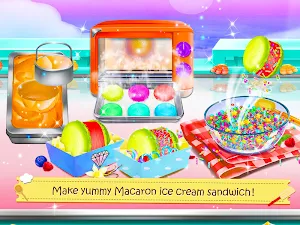 Unicorn Ice Cream Sundae - Ice Desserts Maker Screenshot 2
