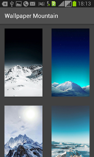 Wallpaper Mountain Screenshot 0