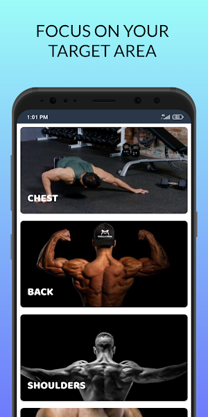 Gym Workout Offline Exercises Screenshot 2