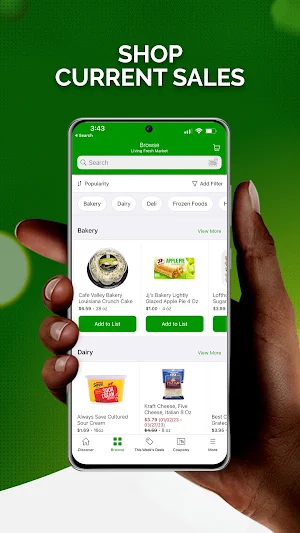 Living Fresh Market Screenshot 2