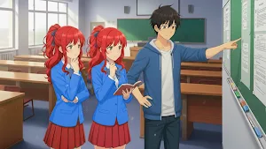 Anime High School Girl 2026 Screenshot 3