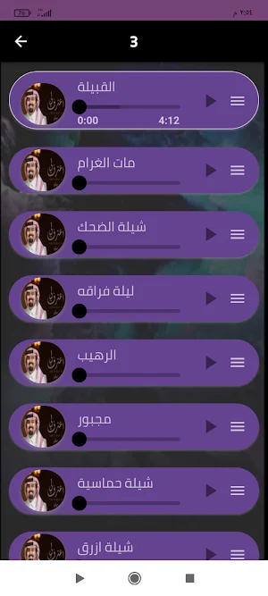 شيلات بندر بن عوير بدون نت Screenshot 3