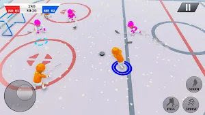 Ice Hockey Games 3D Ice Rage Screenshot 1
