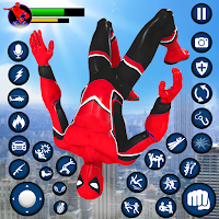 Spider Rope Hero Street Rescue