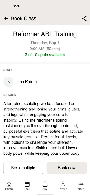 Ryze wellness center Screenshot 2