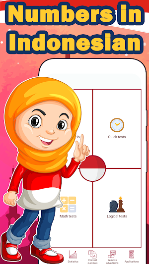 Numbers in Indonesian language Screenshot 0