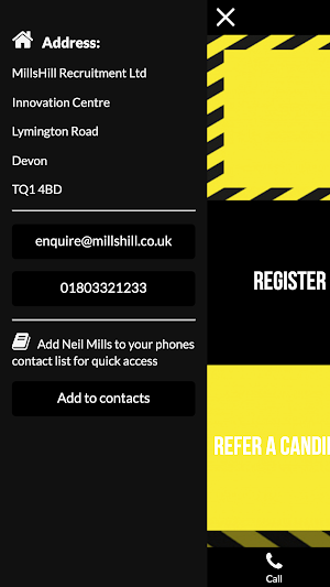 MillsHill Recruitment Screenshot 1