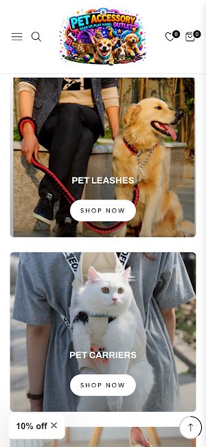 Pet Accessory Outlet Screenshot 3