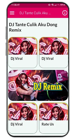 DJ Tante Culik Aku Dong Remix Screenshot 0