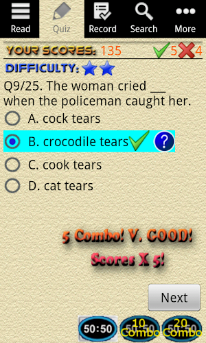 English Grammar - Idiom Screenshot 2