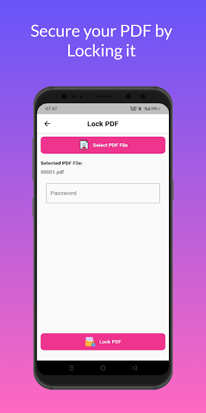PDF Merger App Screenshot 3