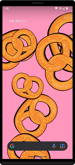 Pretzels Live Wallpaper Screenshot 1