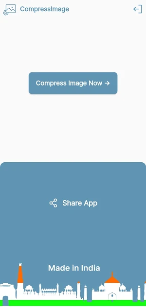 INDIAN Simple Image Compressor Screenshot 0