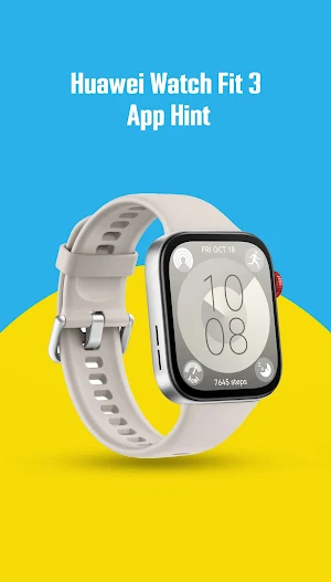 Huawei Watch Fit 3 App Hint Screenshot 1