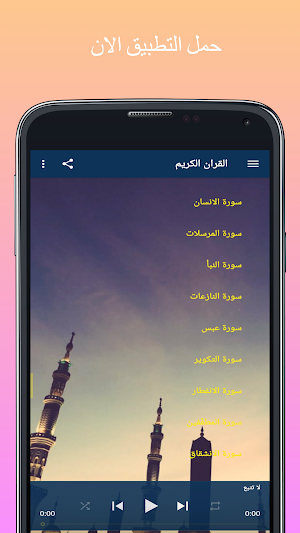 القران  بصوت محمد اللحيدان Screenshot 3