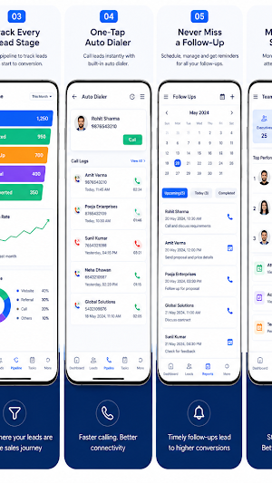 OneLead – CRM & Lead Manager Screenshot 1