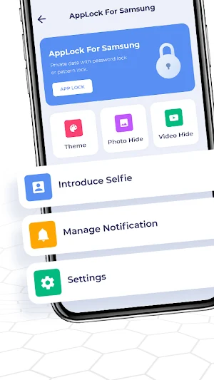 AppLock for Samsung, Hide pic Screenshot 0
