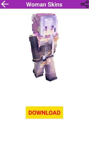 Woman Skins For Minecraft Screenshot 2