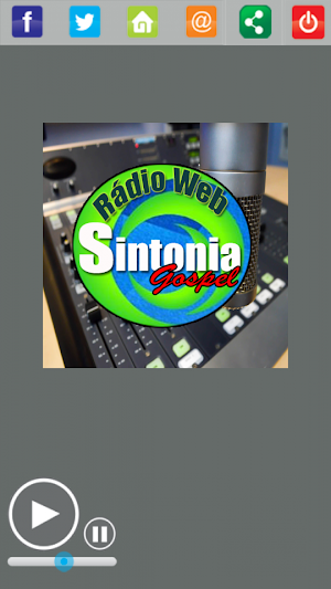 Rádio Web Sintonia Gospel Web Screenshot 0