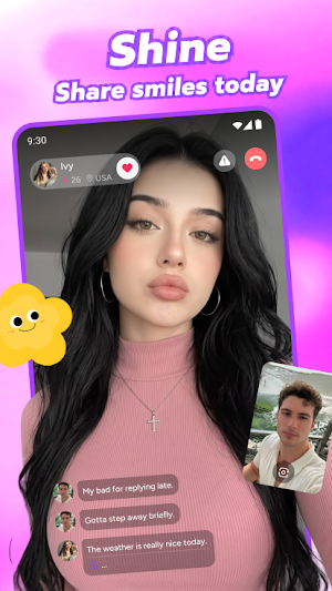 Cutely - Social Connect Screenshot 1
