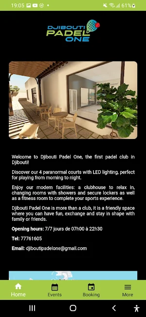 Djibouti Padel One Screenshot 2