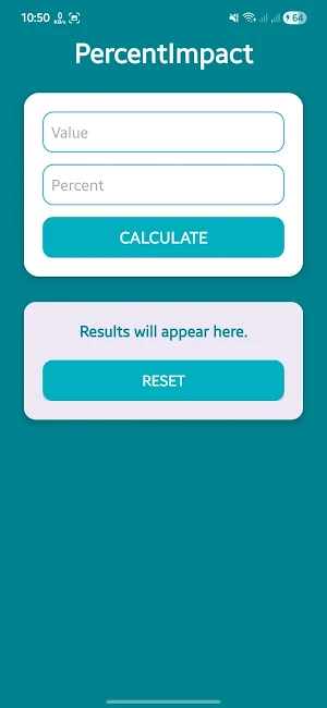 PercentImpact Screenshot 2