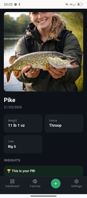 Lure Stats – Fishing Logbook Screenshot 2