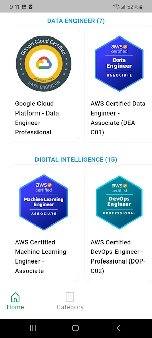 Certification Test Questions Screenshot 1