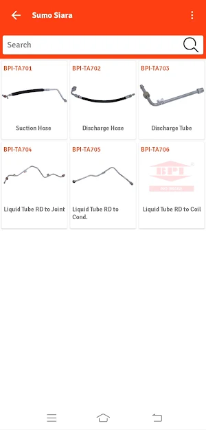 BPI Catalogue Screenshot 3