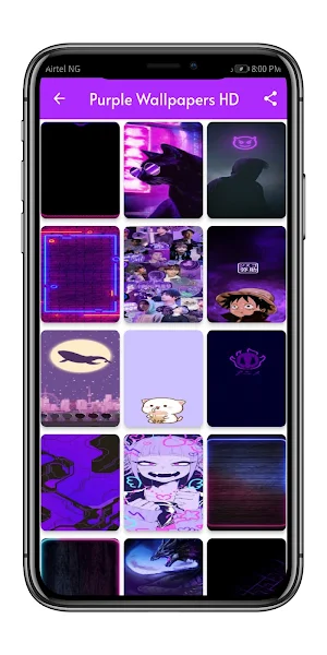 Purple Wallpaper HD Screenshot 1