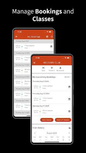 RECOVERY CLUB Screenshot 1