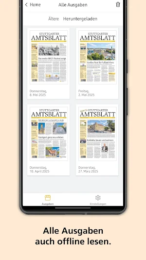 Stuttgarter Amtsblatt Screenshot 3