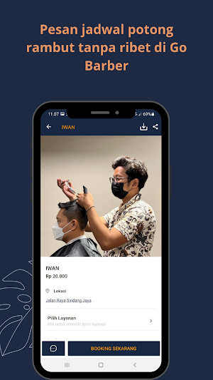 Go barber Screenshot 1