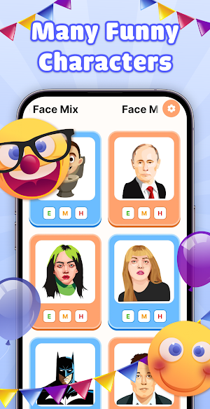 Face Mash: Challenge Face Mix Screenshot 0