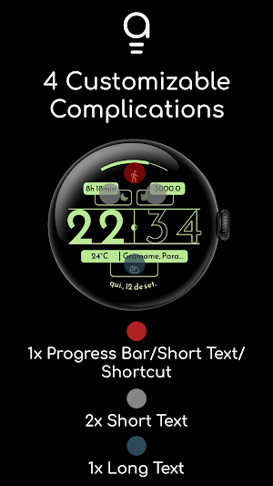 AD TimeFill - Watch Face Screenshot 2