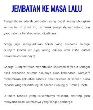 Rahasia Frekuensi Doa Hilang Screenshot 2