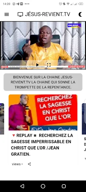 JÉSUS-REVIENT.TV Screenshot 3