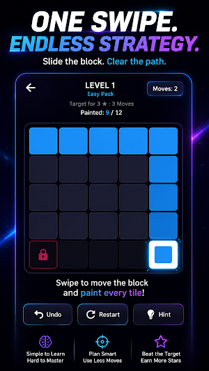 Chromaze: Slide Puzzle Screenshot 1