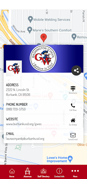 George Washington Elementary Screenshot 2