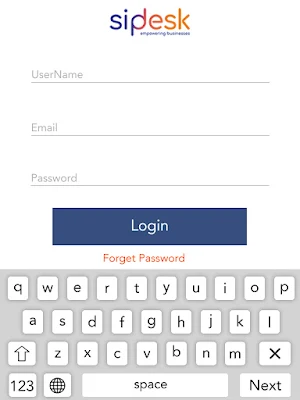Sipdesk Mobile Screenshot 2