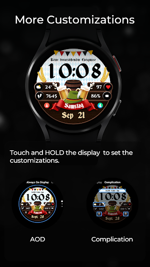 TVV Oktoberfest Watch Face Screenshot 3