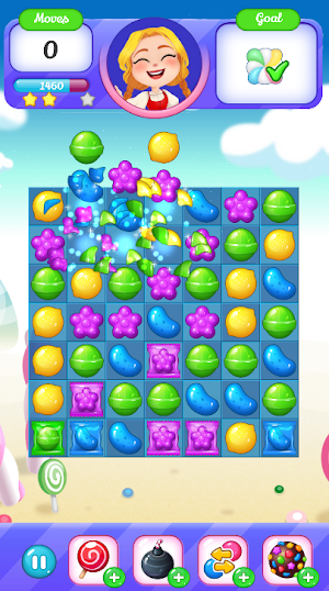 Sugar Candy Heroes - World Match 3 Game! Screenshot 0
