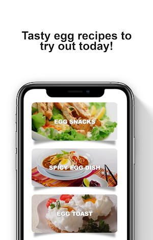Egg recipes offline Screenshot 0