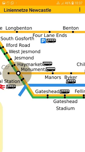 LineNetwork Newcastle Screenshot 1