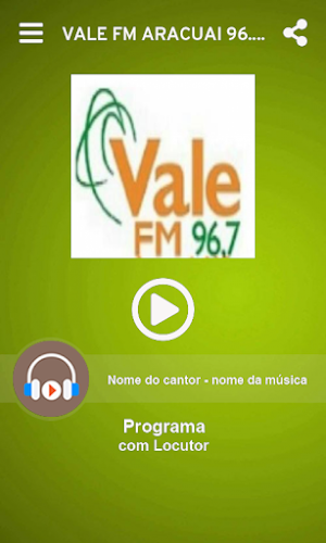 Vale FM Araçuaí 96.7 Screenshot 1