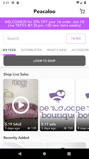 Peacaloo Screenshot 1